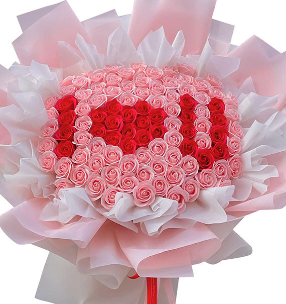 Infinity Love Valentine's Waxed Rose Vietnam