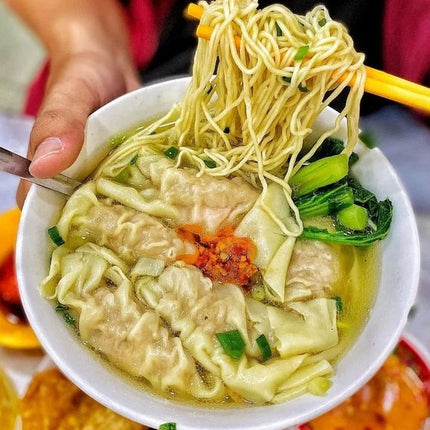 Jiaozi Soup With Noodles Food Vietnam