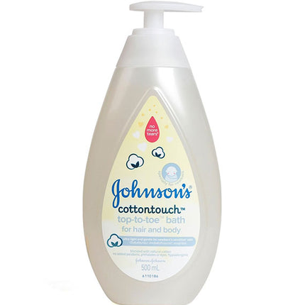 Johnson's Cottontouch Top-to-toe Baby Bath 500ml Vietnam
