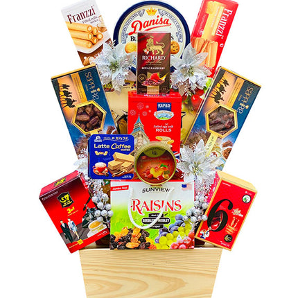 Joyful Lunar New Year Hamper Basket Vietnam