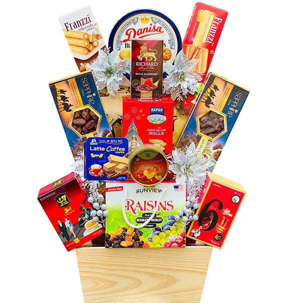 Joyful Lunar New Year Hamper Basket Vietnam