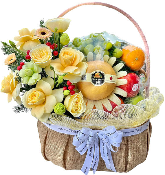 Joyful Mother's Day Fruit Basket Vietnam