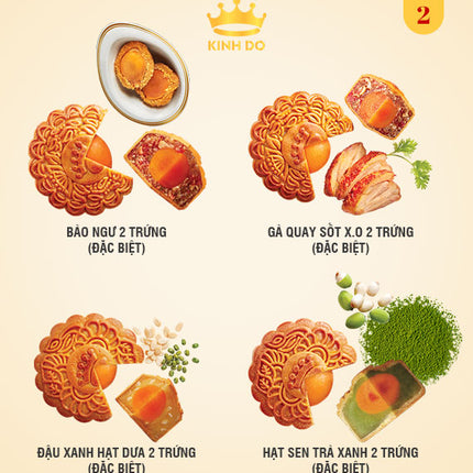 Kinh Do Mooncake Vietnam Combo #2