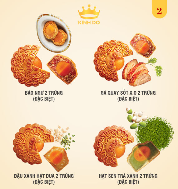 Kinh Do Mooncake Vietnam Combo #2