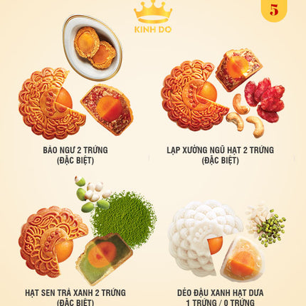 Kinh Do Mooncake Vietnam Combo #5