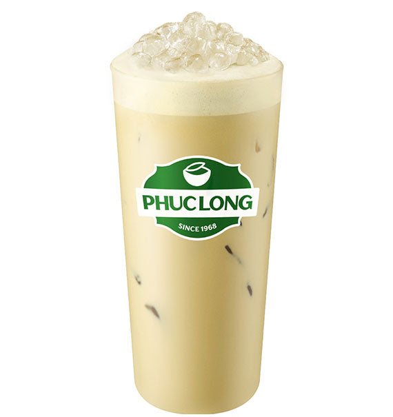 Konjac Ball Oolong Jasmine Milk Tea Phuc Long Vietnam