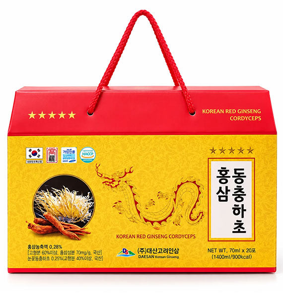 Korean Red Ginseng Cordyceps Daesan Gifts Vietnam