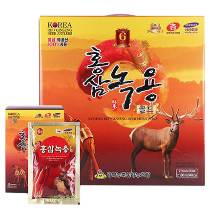 Korean Red Ginseng Deer Horn Juice Gift Vietnam