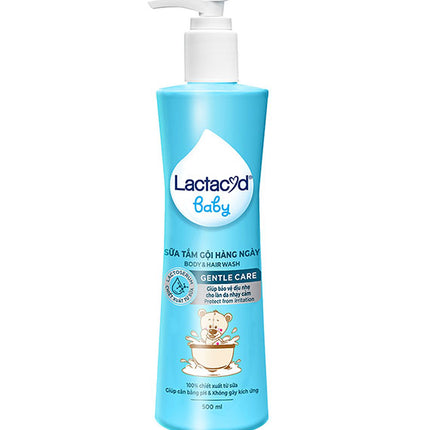 Lactacyd Baby Gentle Care Body and Hair Wash 500ml Vietnam