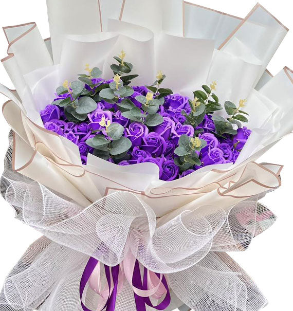 Lasting Valentine's Waxed Rose Bouquet Vietnam