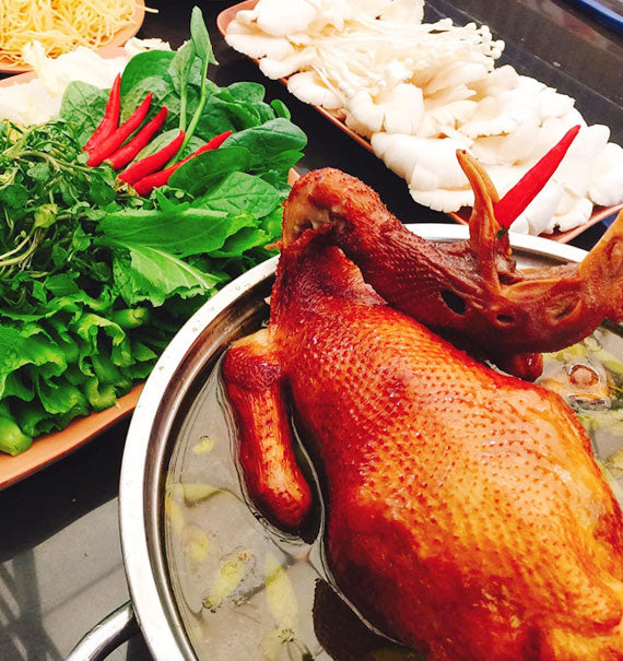 Lau Ga Tiem Ot Hiem food Vietnam