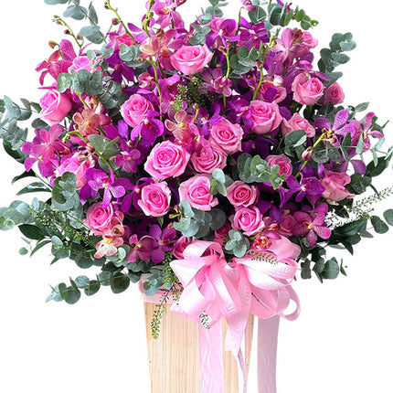 Lavender Flower Basket For Teacher’s Day Vietnam