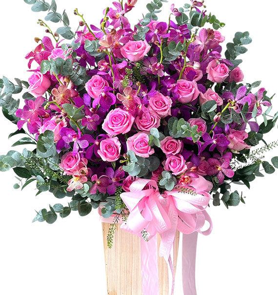 Lavender Flower Basket For Teacher’s Day Vietnam