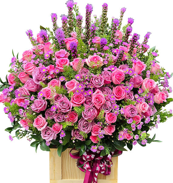 Lavender Love Basket Teacher’s Day Vietnam