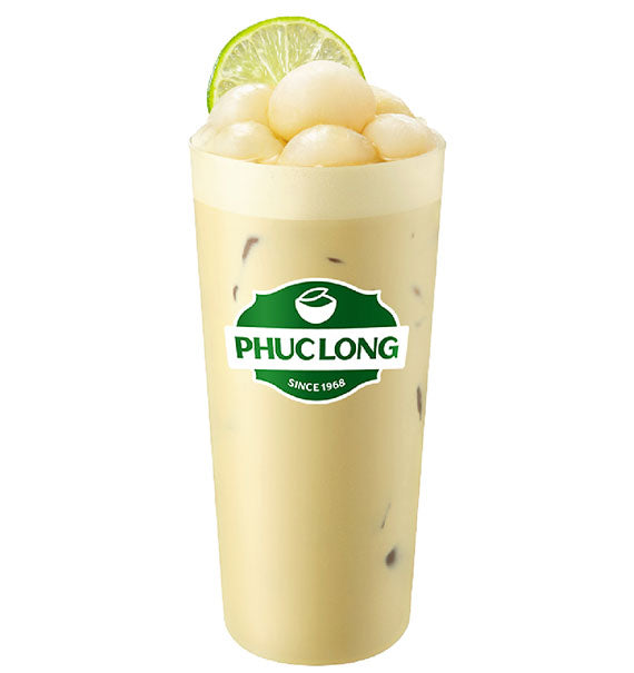 Longan Lotus Milk Tea Phuc Long Vietnam