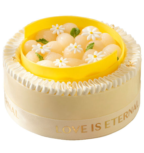 Longan Mousse Cake Vietnam