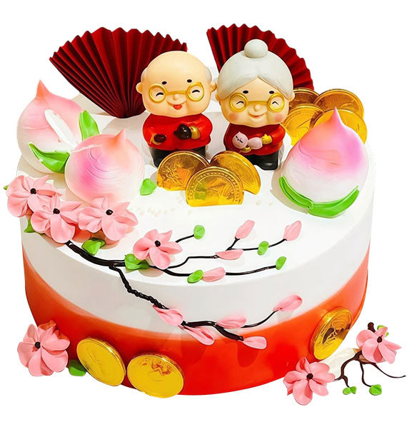 Longevity Cake for Grandparents Vietnam