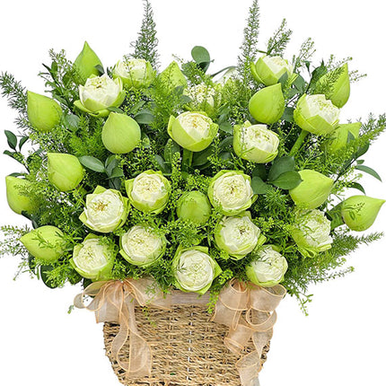 Lotus Basket For Teacher’s Day Vietnam