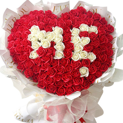 Love Mom Waxed Rose Bouquet Vietnam