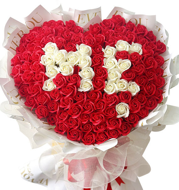 Love Mom Waxed Rose Bouquet Vietnam