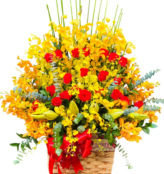 Loving Blooms Basket For Mother's Day Vietnam