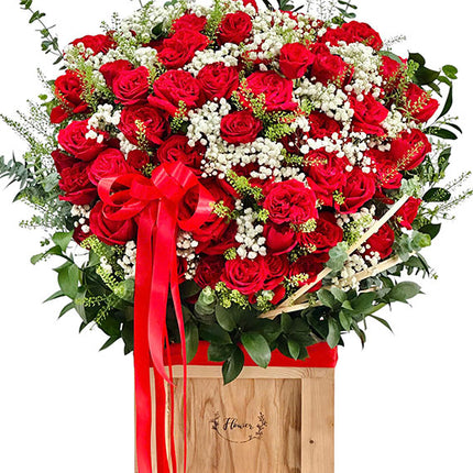 Luxury Roses For Xmas Vietnam