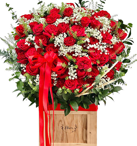Luxury Roses For Xmas Vietnam