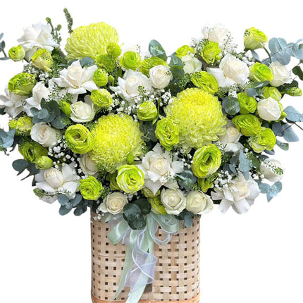 Masculine Flower Basket For Father's Day Vietnam