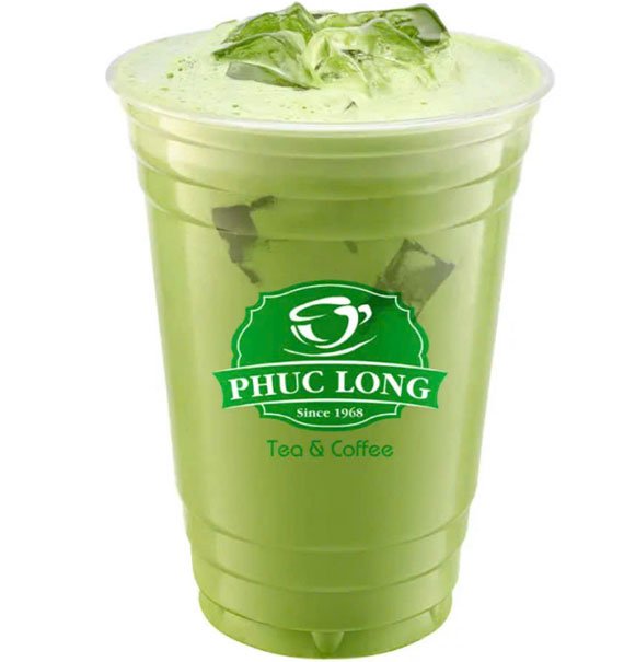Matcha Milk Tea Phuc Long Vietnam