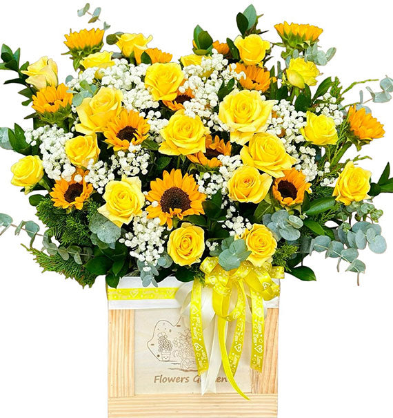 Meaningful Flower Basket For Father's Day Vietnam