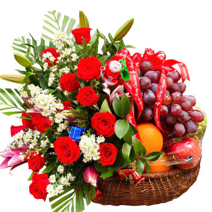 Merry Christmas Fruits Basket Vietnam