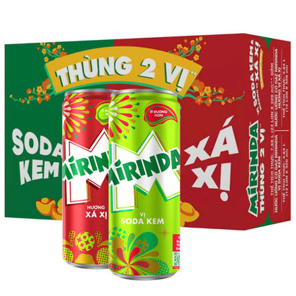 Mirinda Mixed Flavor Soft Drink Tet Gift Vietnam