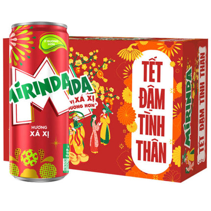 Mirinda Sassafras Flavor Soft Drink Tet Gift Vietnam