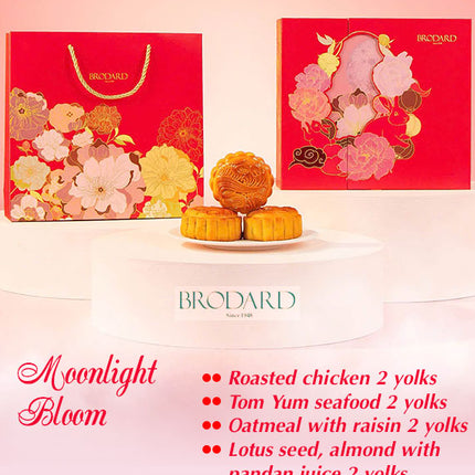 Moonlight Bloom Brodard Mooncake Vietnam