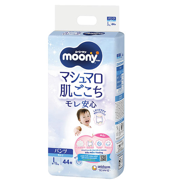 Moony Natural Baby Boy Pants Diapers Size L Vietnam