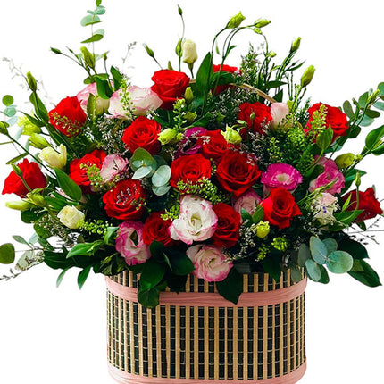 Mother’s Day Rose Basket Vietnam