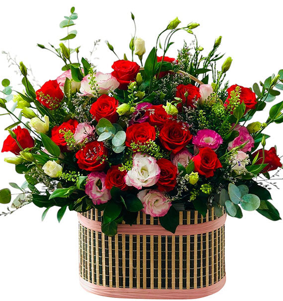 Mother’s Day Rose Basket Vietnam