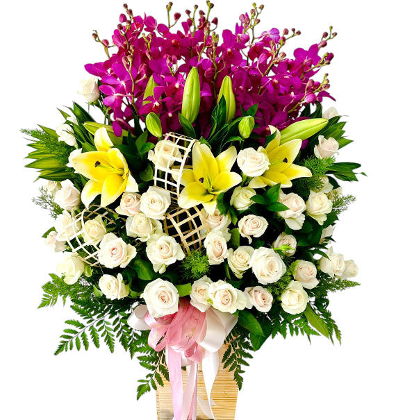 Mother's Day Special Orchid Basket Vietnam