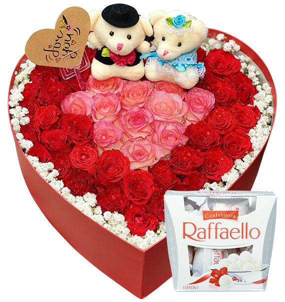 My Valentine Floral Gift Box Vietnam