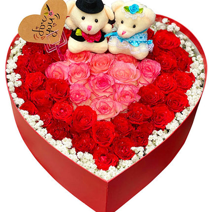 My Valentine To You Rose Box Vietnam