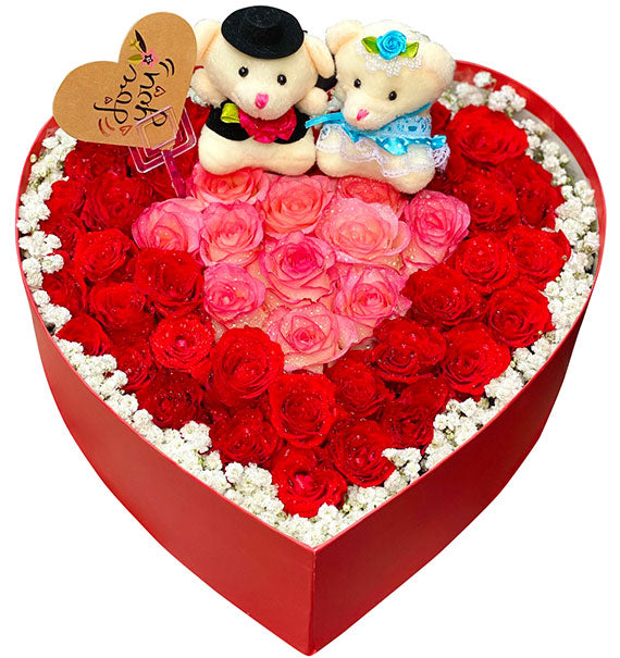 My Valentine To You Rose Box Vietnam