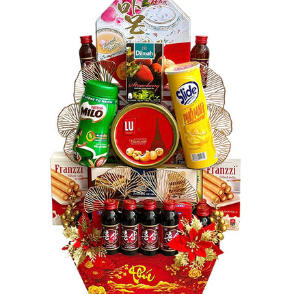 New Year of Fortune Bloom Basket Vietnam