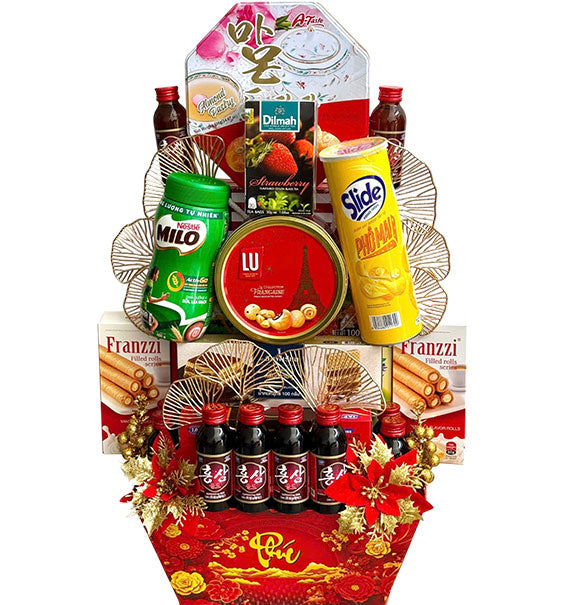 New Year of Fortune Bloom Basket Vietnam