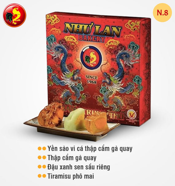 Nhu Lan Mooncake Vietnam Gift Box 08