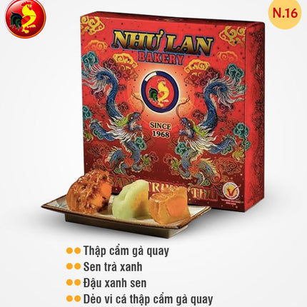 Nhu Lan Mooncake Vietnam Gift Box 10
