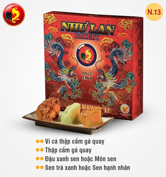 Nhu Lan Mooncake Vietnam Gift Box 12