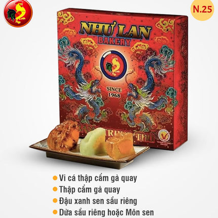 Nhu Lan Mooncake Vietnam Gift Box 25