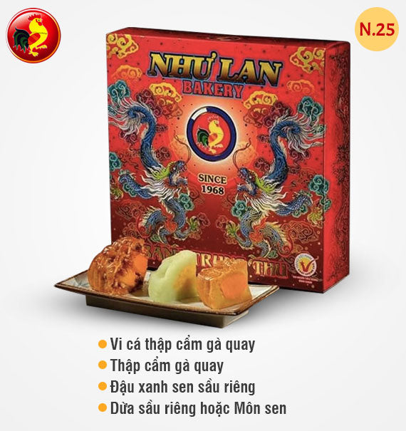 Nhu Lan Mooncake Vietnam Gift Box 25