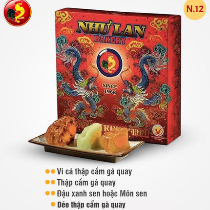 Nhu Lan Mooncake Vietnam Gift Box 12