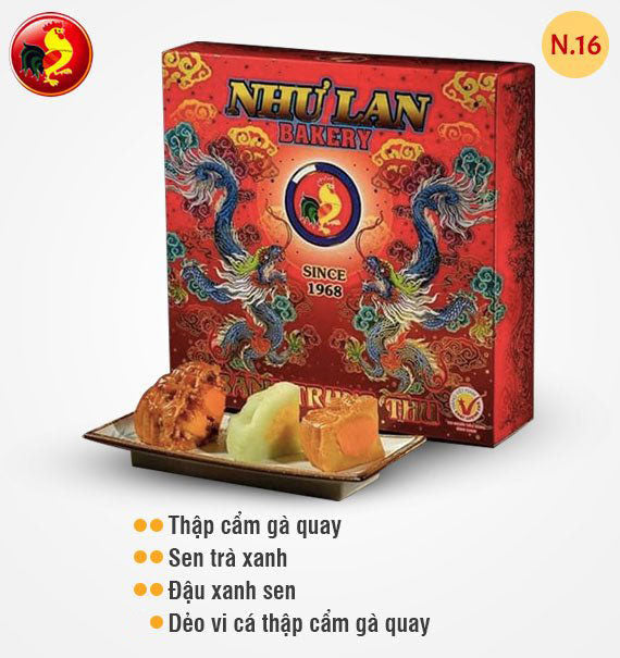 Nhu Lan Mooncake Vietnam Gift Box 16